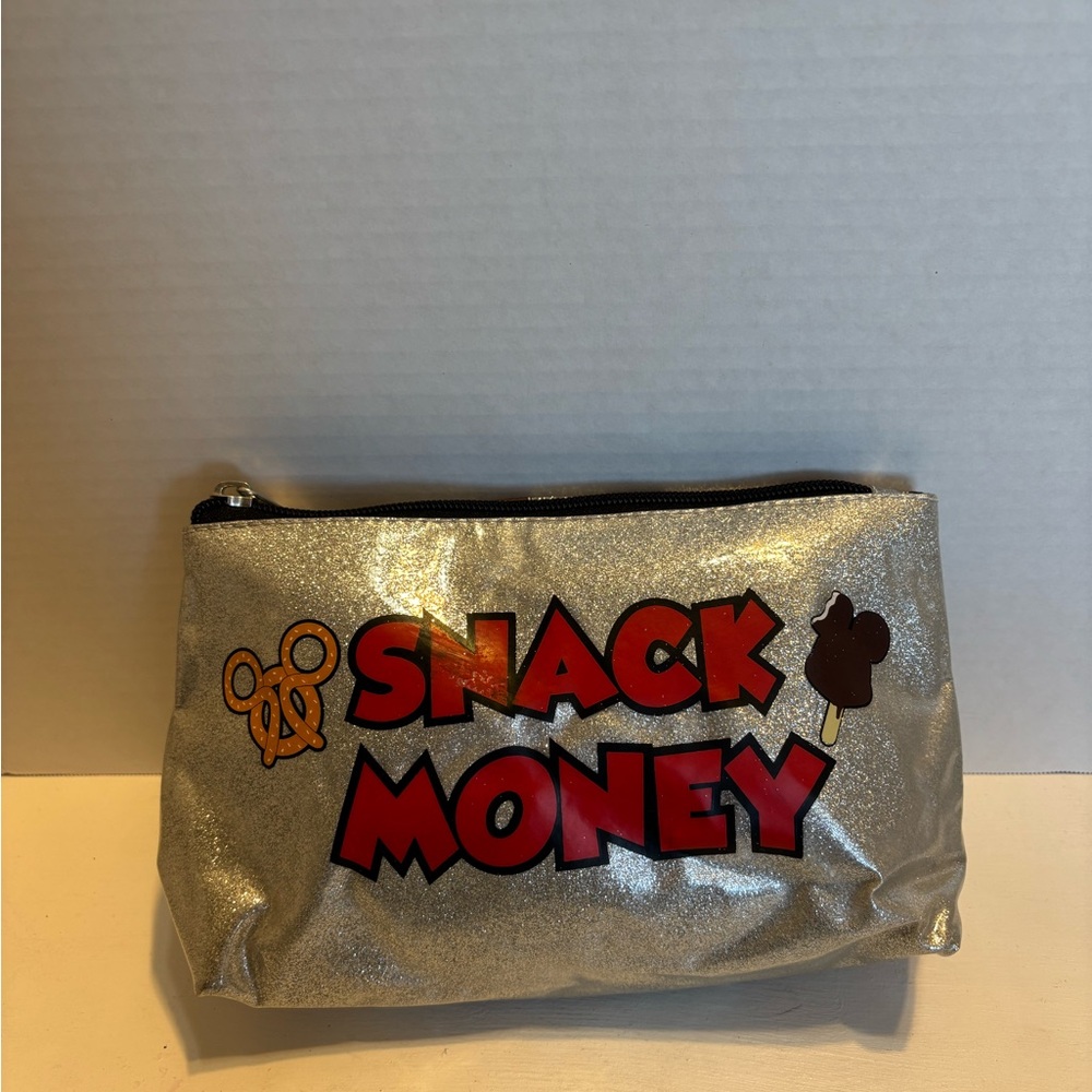 Disney Parks Mickey Mouse Snack Money Pouch Coin Purse Bag